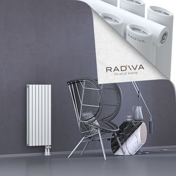 Tano Radiateur En Aluminium 900x398 Blanc Bas à droite 50mm