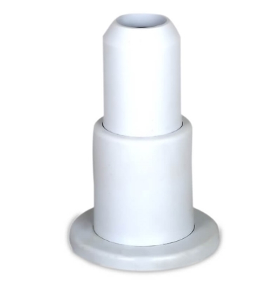 Single Radiator Tube Hiding Sleeve Stringed Plastic White