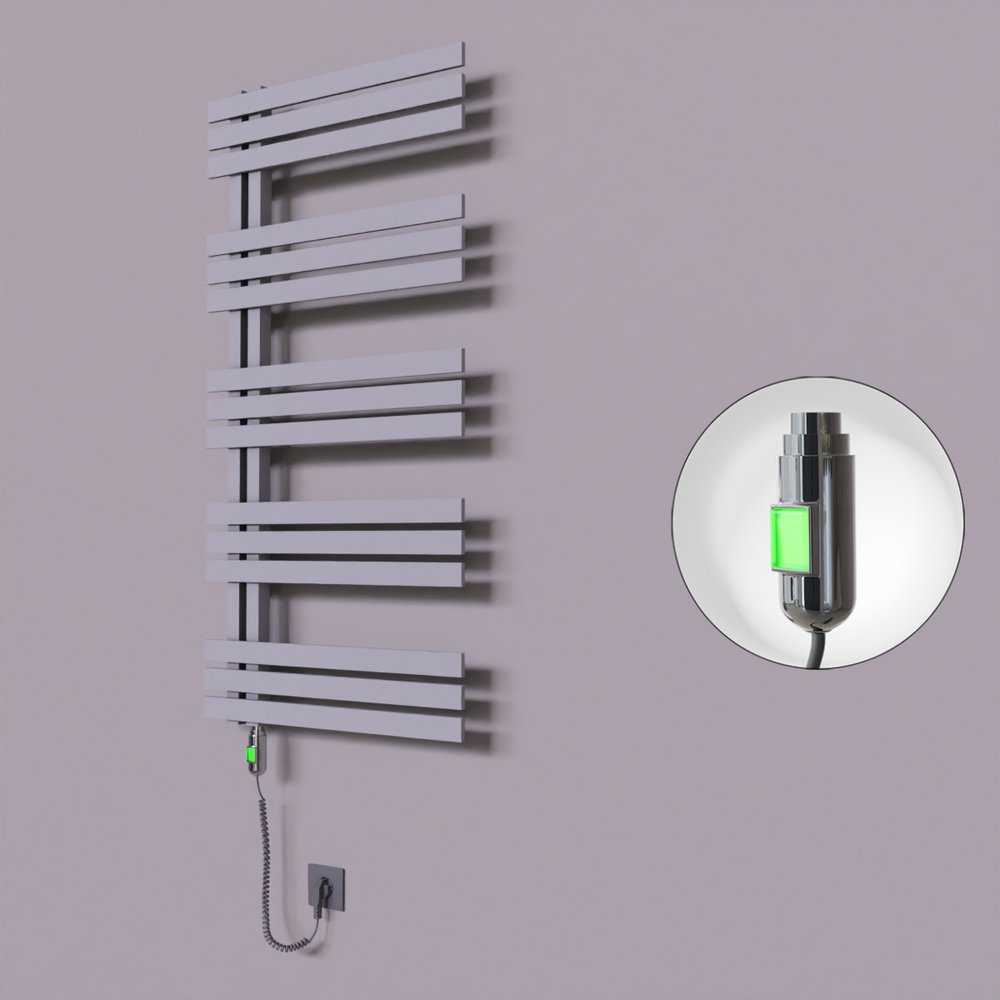 Thames Dekoratif Elektrikli Havlupan 500x1200 Gri (On/Off Düğmeli) 600W - 1
