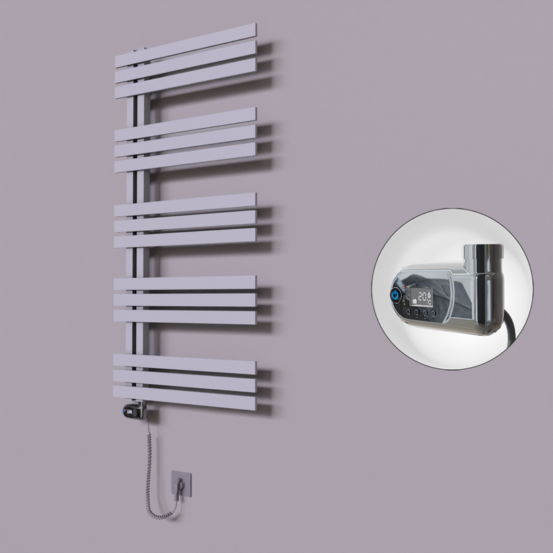 Thames Dekoratif Elektrikli Havlupan 500x1200 Gri (Thesis Termostat) 600W 