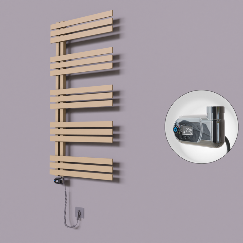 Thames Dekoratif Elektrikli Havlupan 500x1200 Kapuçino (Thesis Termostat) 600W 