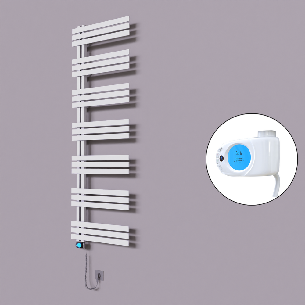 Thames Dekoratif Elektrikli Havlupan 500x1800 Beyaz (Musa Termostat) 900W - 1