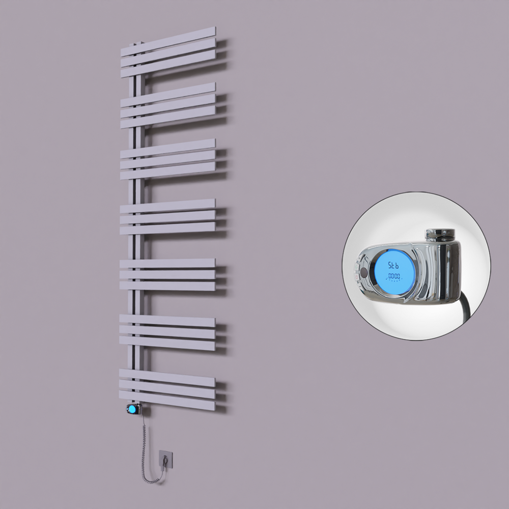 Thames Dekoratif Elektrikli Havlupan 500x1800 Gri (Musa Termostat) 900W - 1