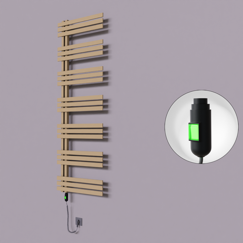 Thames Dekoratif Elektrikli Havlupan 500x1800 Kapuçino (On/Off Düğmeli) 900W 