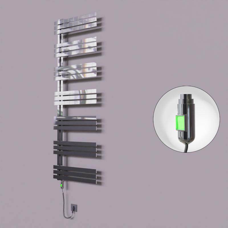 Thames Dekoratif Elektrikli Havlupan 500x1800 Krom (On/Off Düğmeli) 600W 