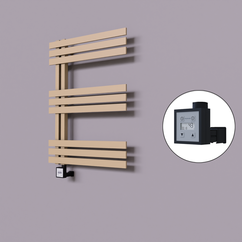 Thames Dekoratif Elektrikli Havlupan 500x800 Kapuçino (KTX3 Termostat) 300W 