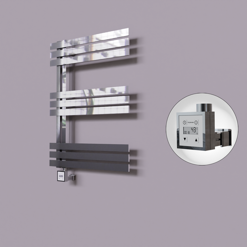 Thames Dekoratif Elektrikli Havlupan 500x800 Krom (KTX3 Termostat) 200W 