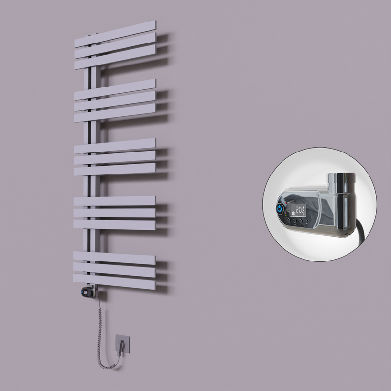Thames Dekoratif Elektrikli Havlupan 600x1200 Gri (Thesis Termostat) 600W 