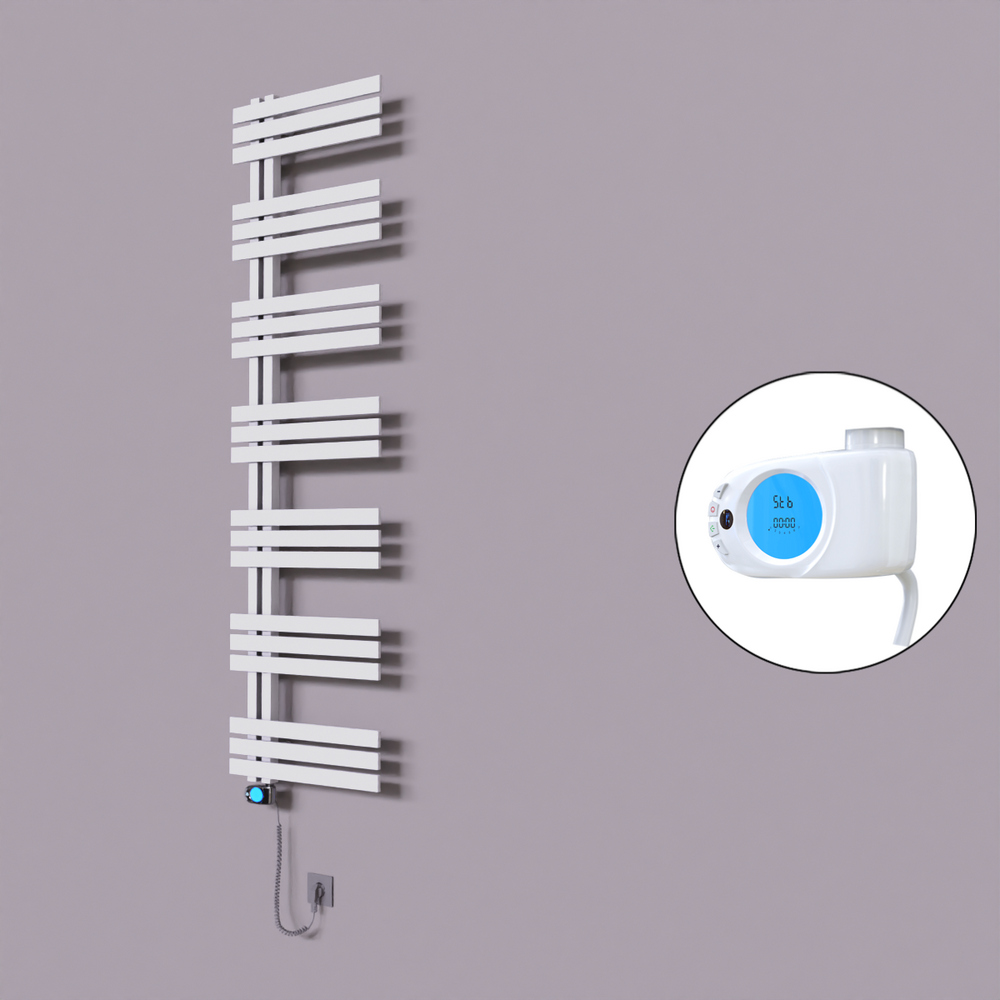 Thames Dekoratif Elektrikli Havlupan 600x1800 Beyaz (Musa Termostat) 900W - 1