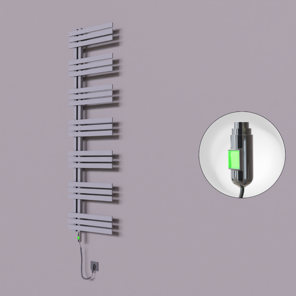 Thames Dekoratif Elektrikli Havlupan 600x1800 Gri (On/Off Düğmeli) 900W - 1