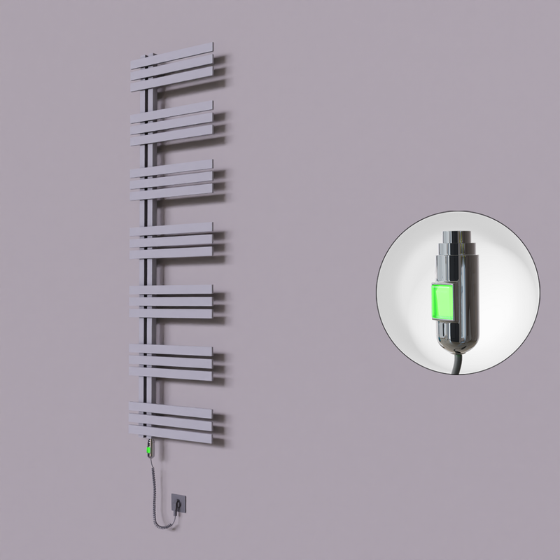 Thames Dekoratif Elektrikli Havlupan 600x1800 Gri (On/Off Düğmeli) 900W 