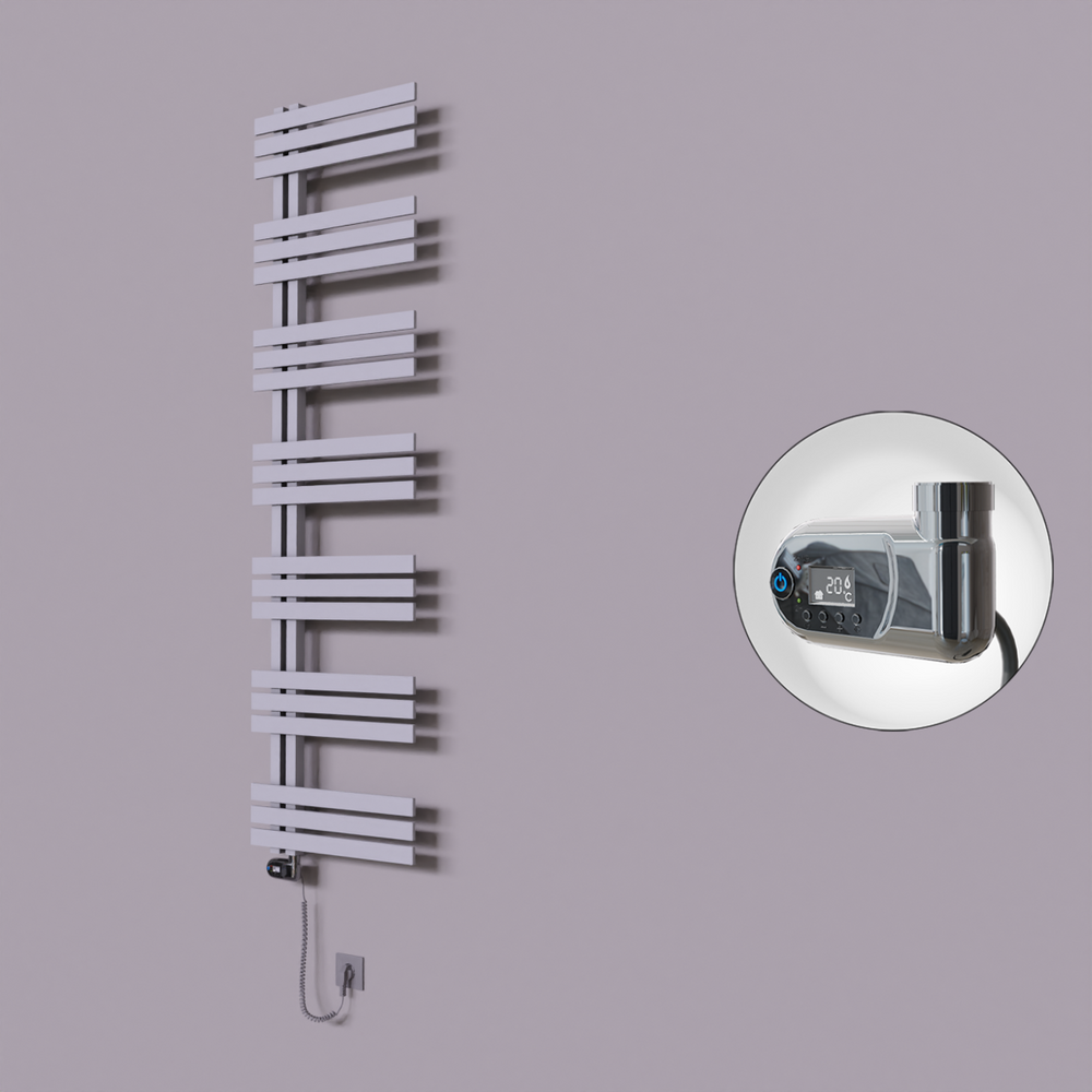 Thames Dekoratif Elektrikli Havlupan 600x1800 Gri (Thesis Termostat) 900W - 1