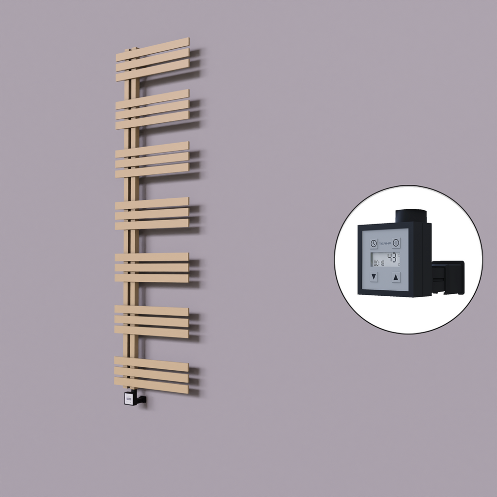 Thames Dekoratif Elektrikli Havlupan 600x1800 Kapuçino (KTX3 Termostat) 1000W - 1