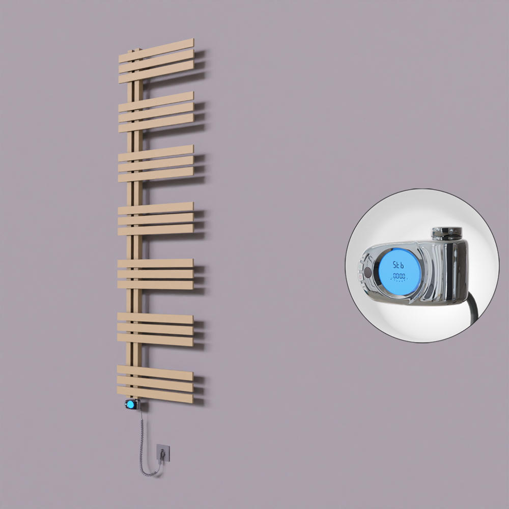 Thames Dekoratif Elektrikli Havlupan 600x1800 Kapuçino (Musa Termostat) 900W - 1