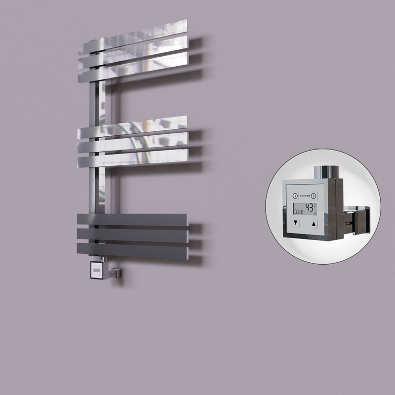 Thames Dekoratif Elektrikli Havlupan 600x800 Krom (KTX3 Termostat) 200W 