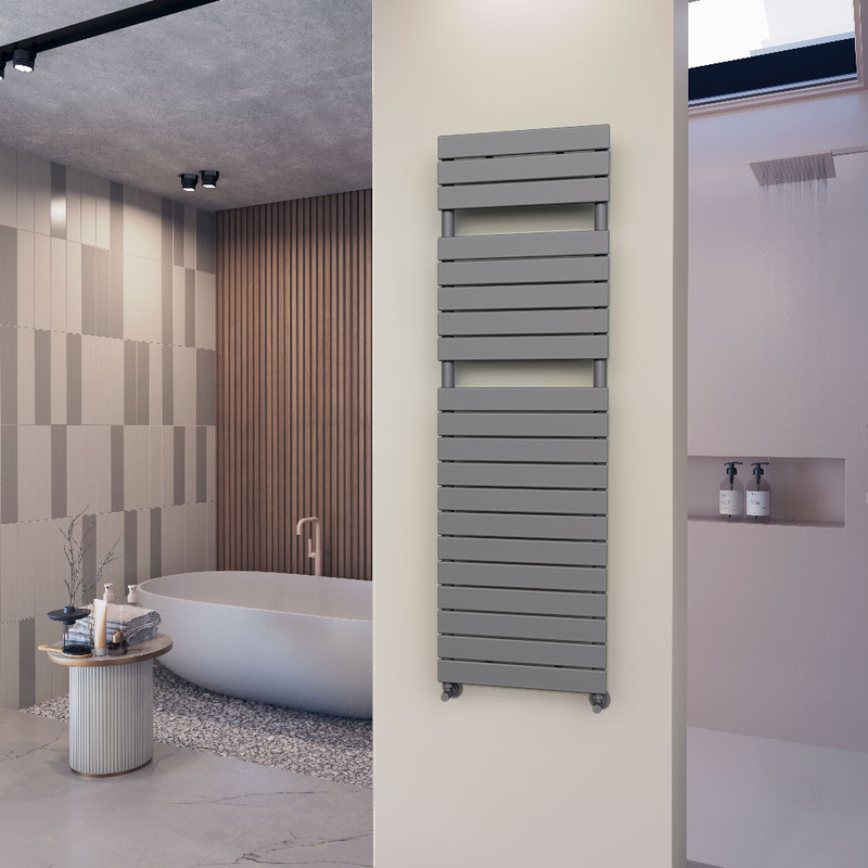 Tip 10H Decorative Towel Rail 500x1624 Anthracite