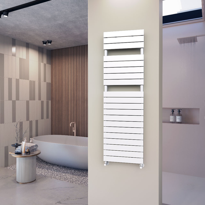 Tip 10H Decorative Towel Rail 500x1624 White