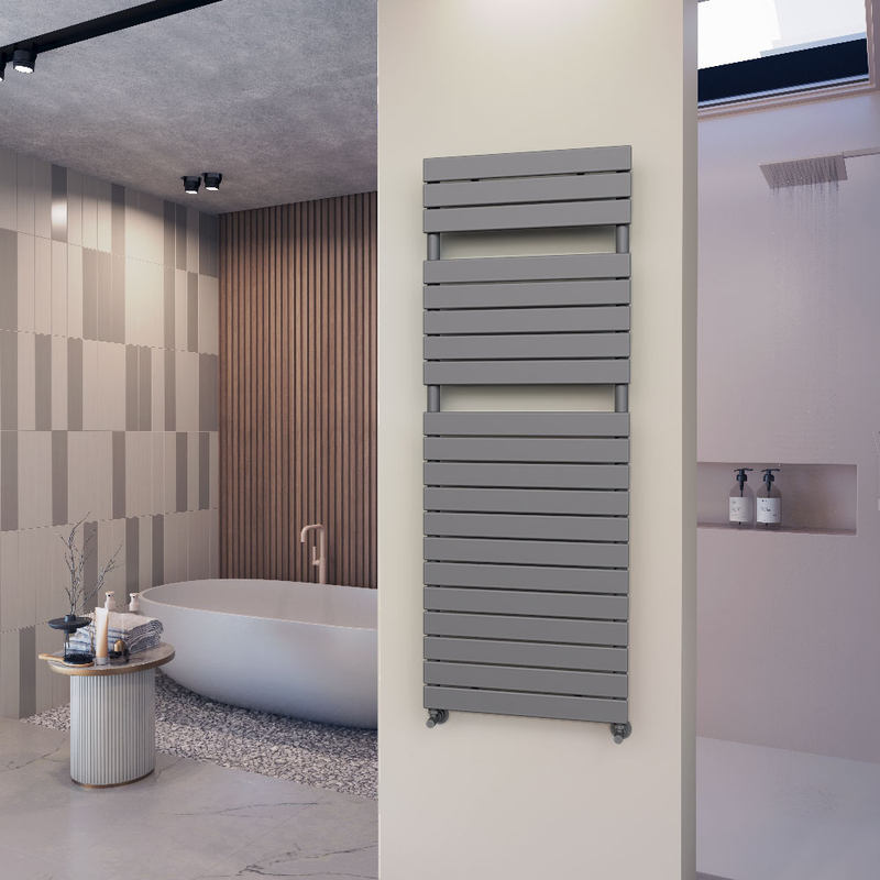 Tip 10H Decorative Towel Rail 600x1624 Anthracite