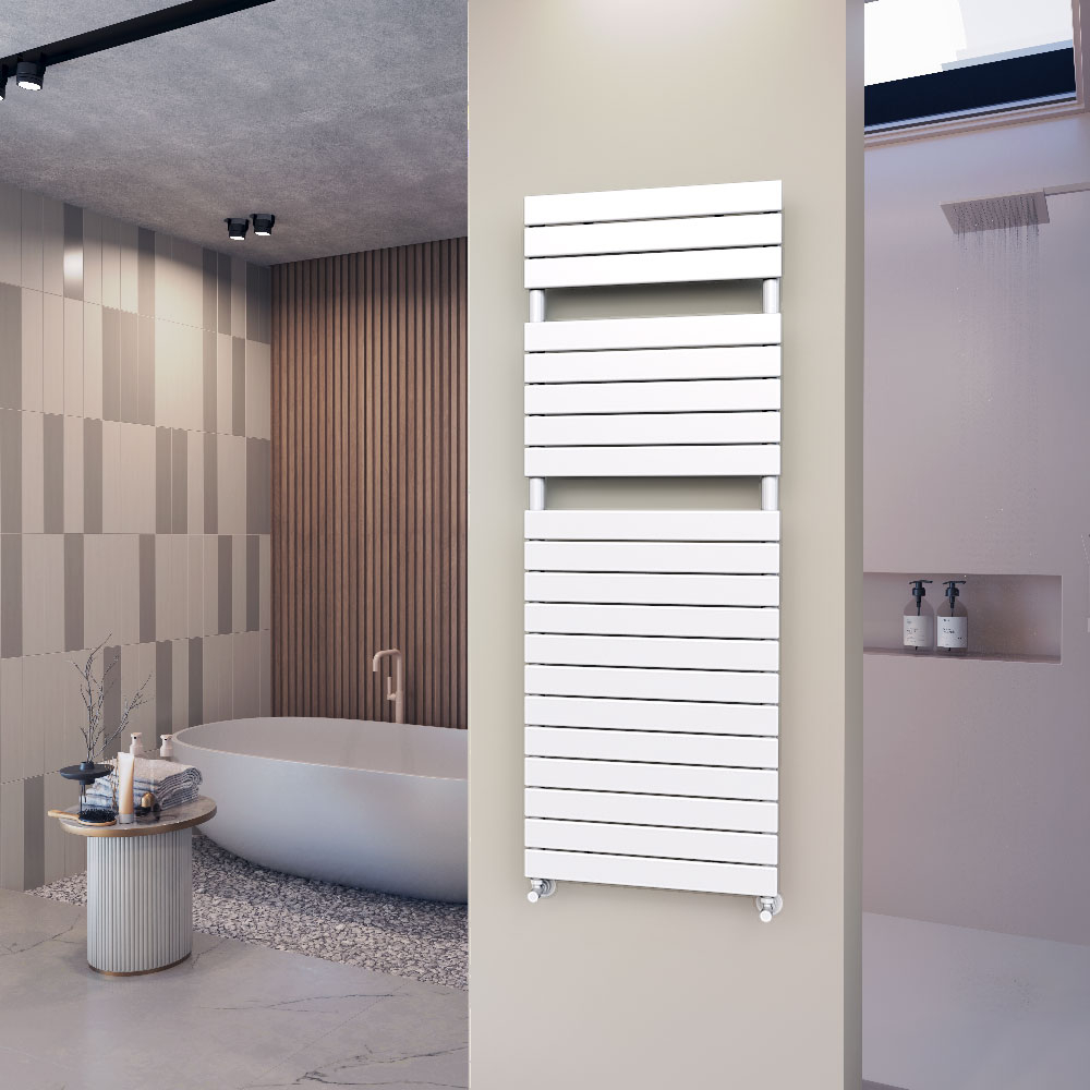 Tip 10H Sèche-serviettes Décoratif 600x1624 Blanc - 1