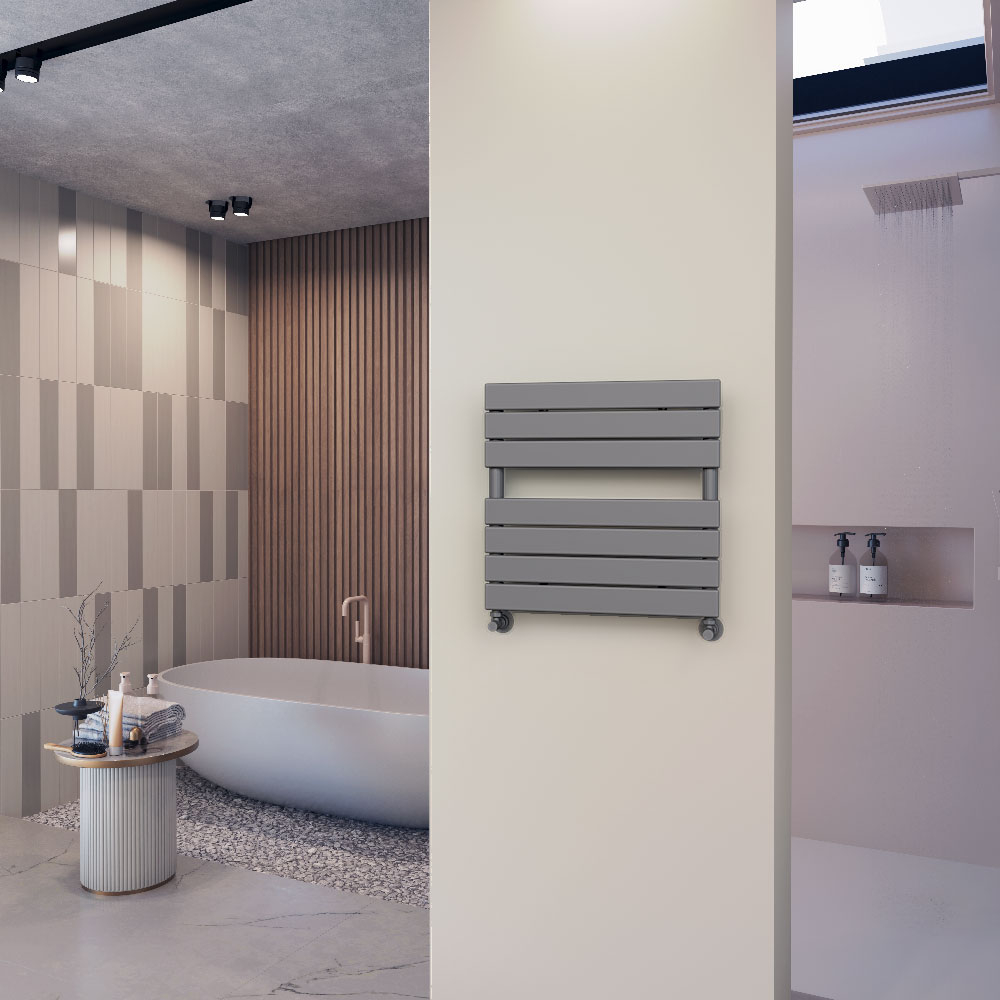 Tip 10H Sèche-serviettes Décoratif 600x588 Anthracite - 1