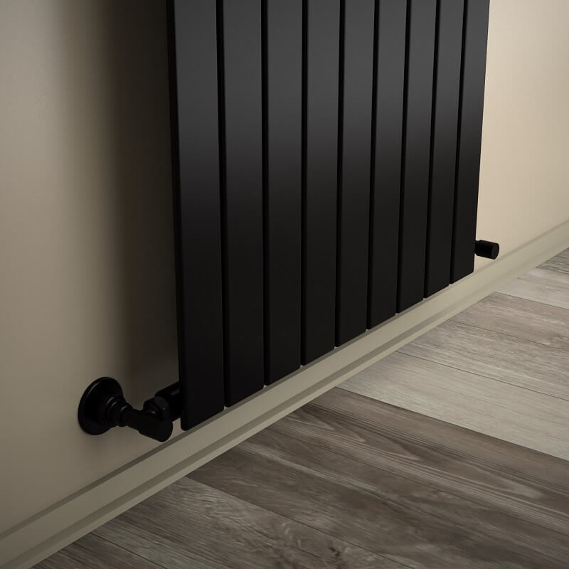 Tip 10V Dekoratif Radyatör 500x662 Siyah - 1