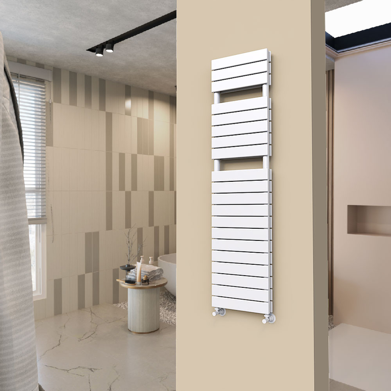 Tip 20H Decorative Towel Rail 400x1624 White 