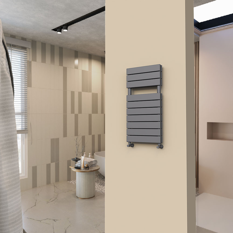 Tip 20H Decorative Towel Rail 400x810 Anthracite