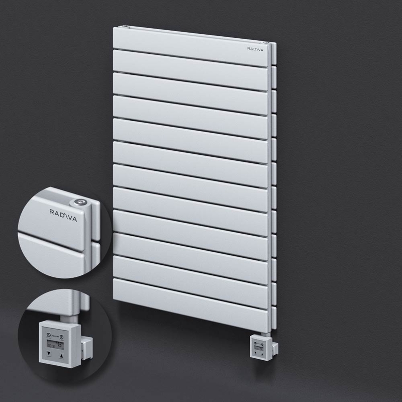 Tip 20H Elektrikli Çelik Dekoratif Radyatör 884x600 Beyaz (KTX3 Termostat) 1000W