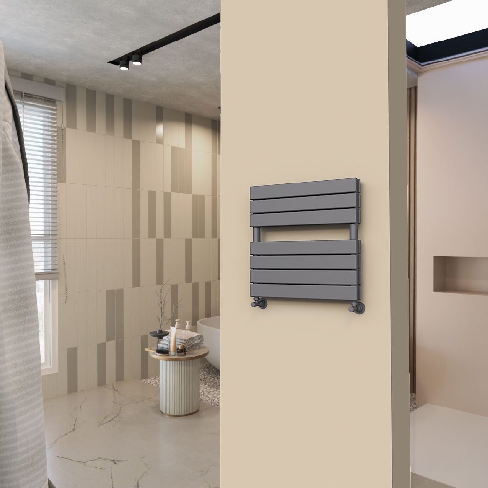 Tip 20H Sèche-serviettes Décoratif 600x588 Anthracite - 1