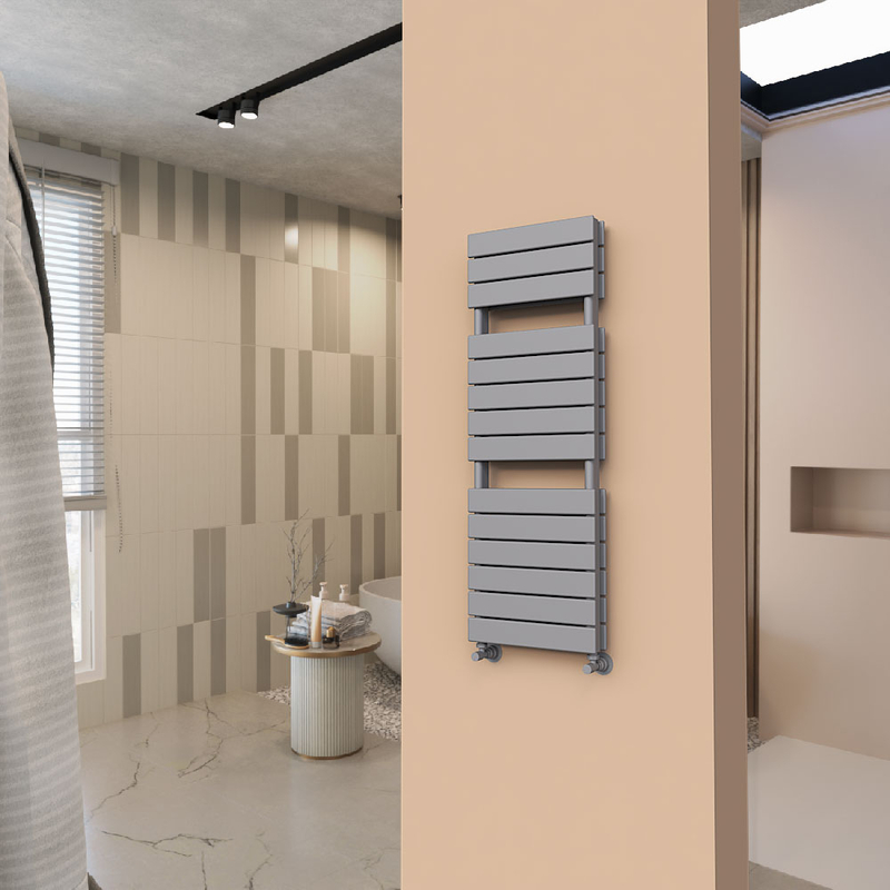 Tip 21H Decorative Towel Rail 400x1180 Anthracite