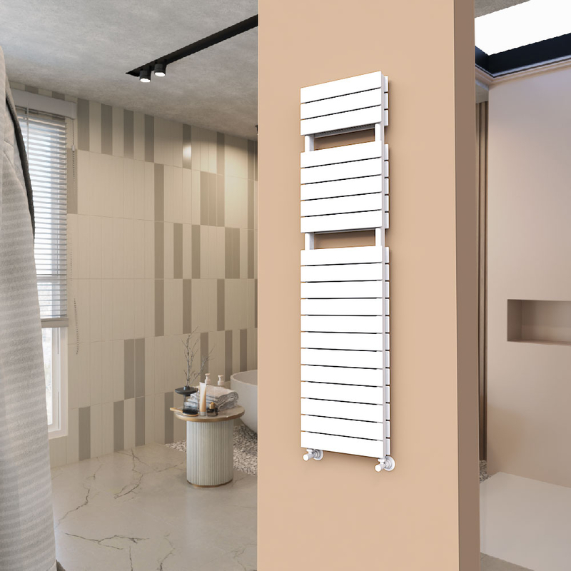 Tip 21H Decorative Towel Rail 400x1624 White