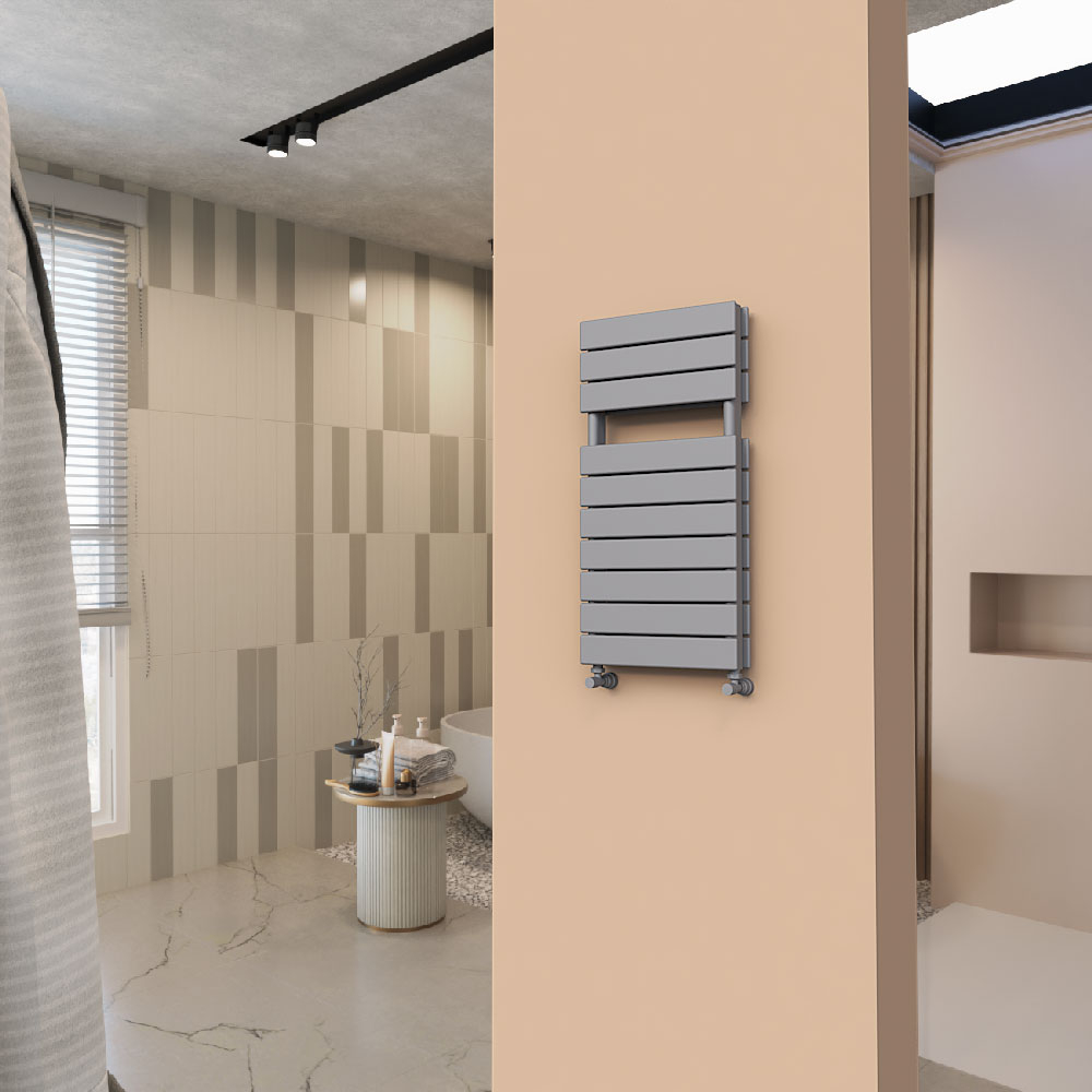 Tip 21H Decorative Towel Rail 400x810 Anthracite - 1