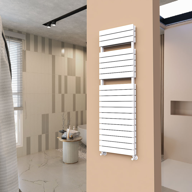 Tip 21H Decorative Towel Rail 500x1624 White