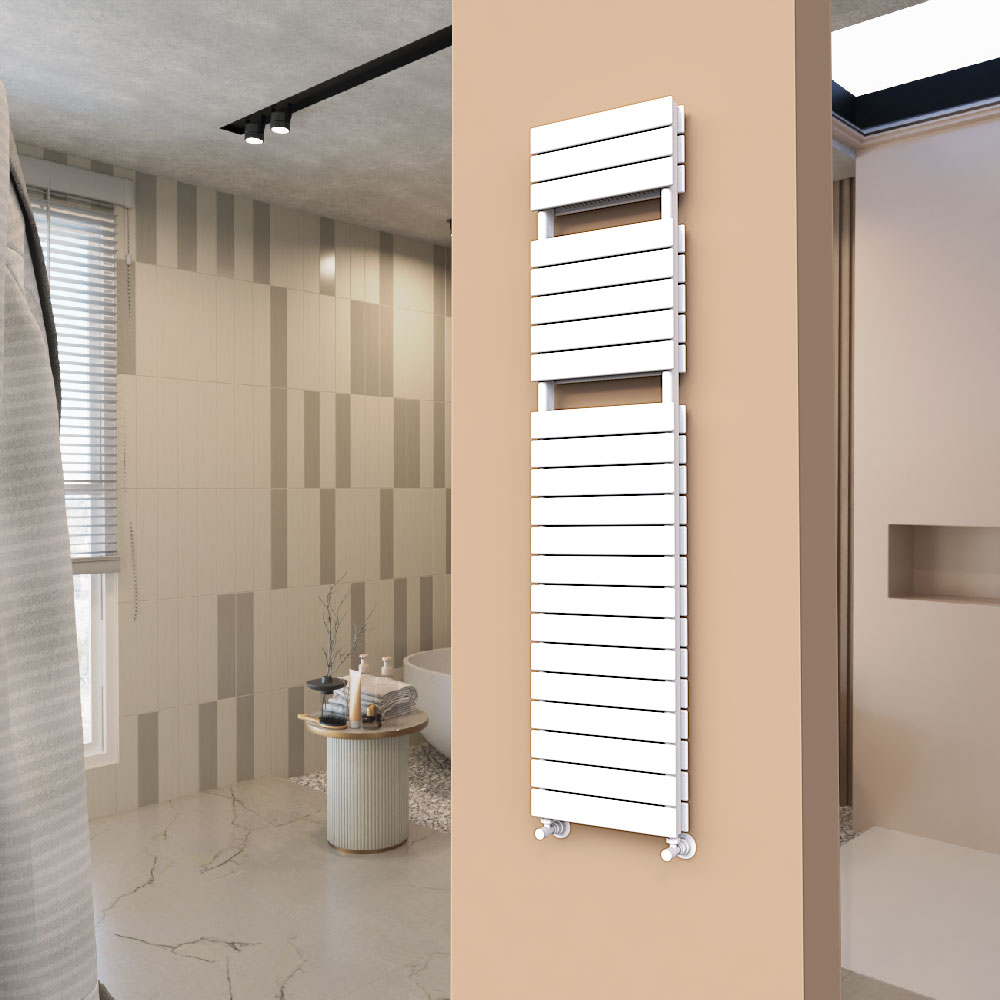 Tip 21H Sèche-serviettes Décoratif 400x1772 Blanc - 1