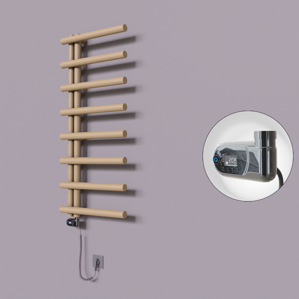 Tuna Dekoratif Elektrikli Havlupan 500x1150 Kapuçino (Thesis Termostat) 300W - 1