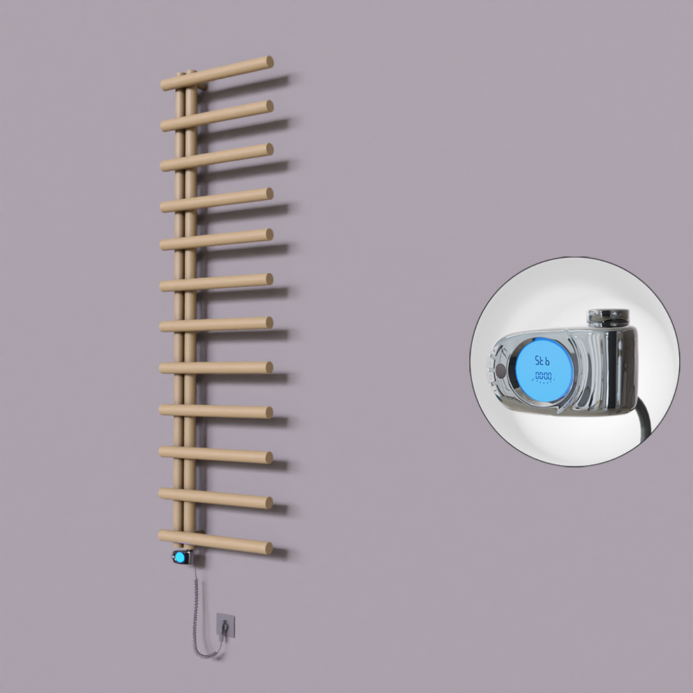 Tuna Dekoratif Elektrikli Havlupan 500x1750 Kapuçino (Musa Termostat) 600W - 1