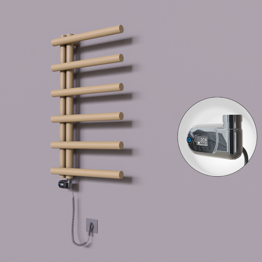 Tuna Dekoratif Elektrikli Havlupan 500x850 Kapuçino (Thesis Termostat) 300W - 1