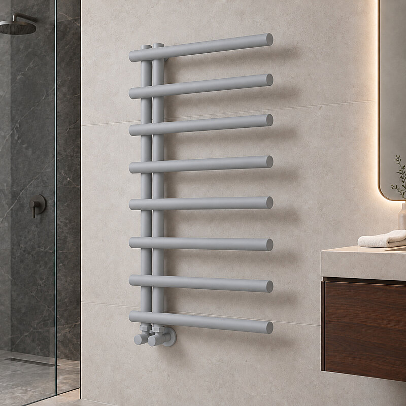 Tuna Sèche-serviettes Décoratif 600x1150 Gris