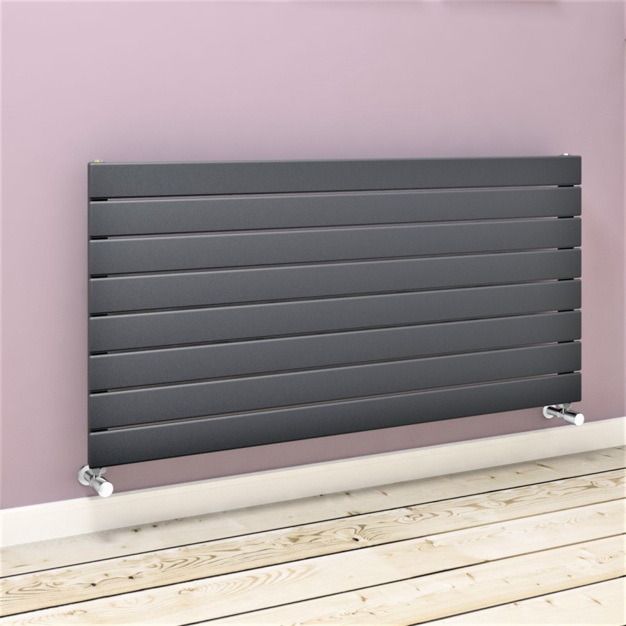 Type 10H Decorative Radiator 588x1200 Anthracite (Thin Radiator) - 2