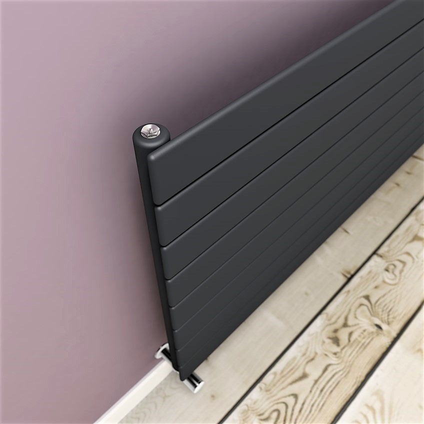 Type 10H Decorative Radiator 588x1200 Anthracite (Thin Radiator) - 3