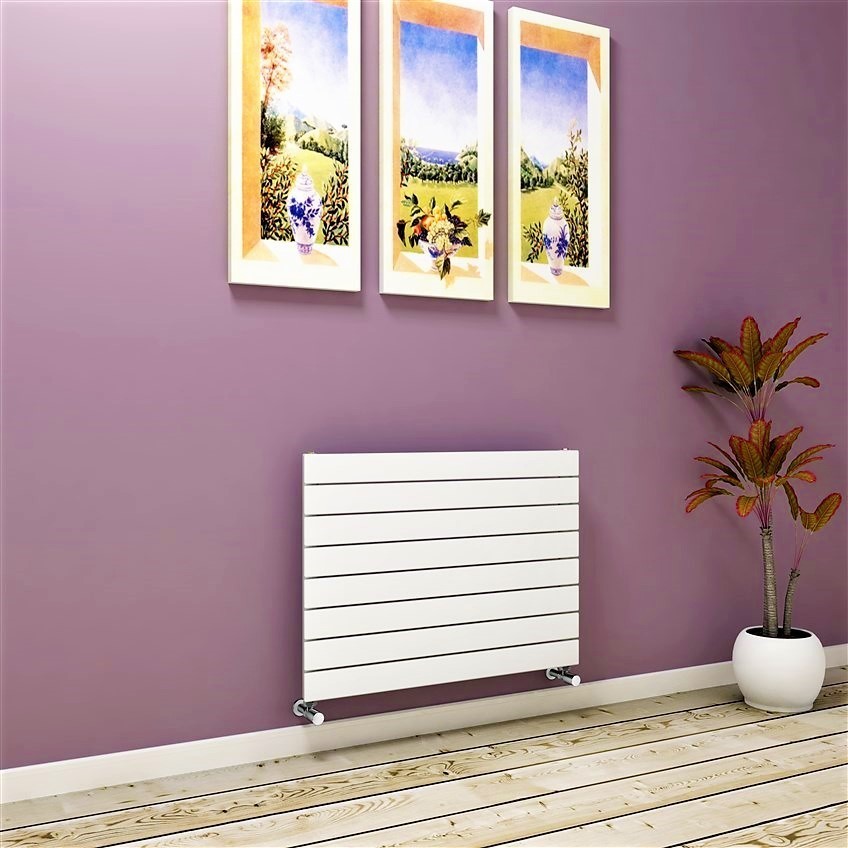 Type 10H Decorative Radiator 588x800 White (Thin Radiator) - 1