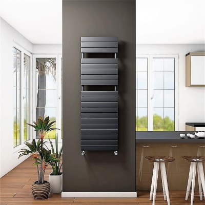 Tip 10H Decorative Towel Rail 600x1550 Anthracite