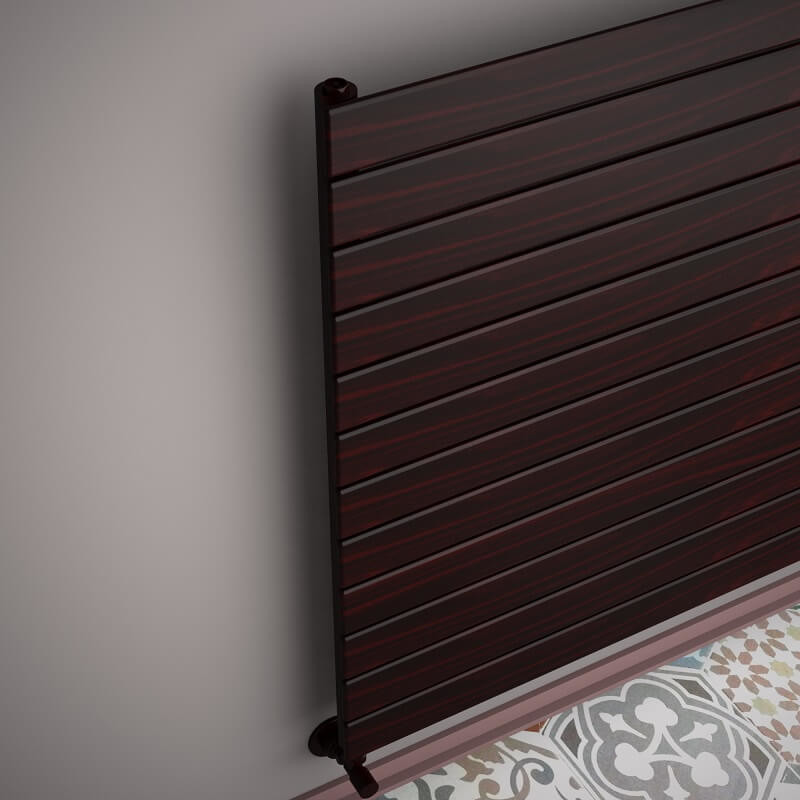 Type 10H Radiateur Décoratif 884x2600 Noir mat (Radiateur Mince) - 2