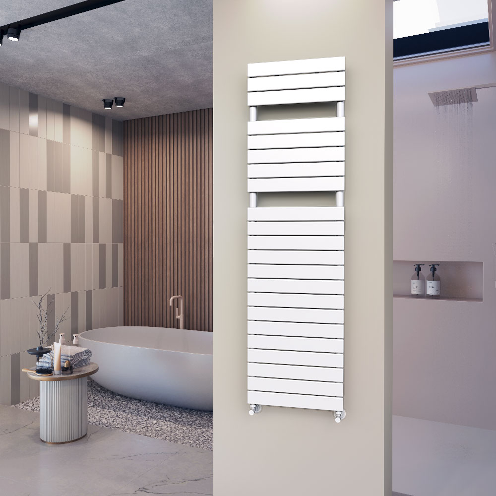 Tip 10H Sèche-serviettes Décoratif 500x1772 Blanc - 3