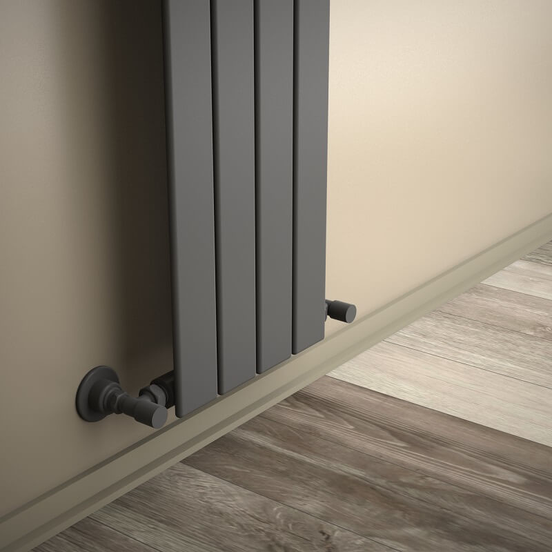Type 10V Decorative Radiator 1800x292 Anthracite - 1