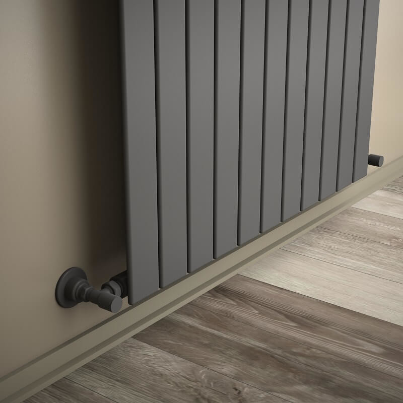 Type 10V Decorative Radiator 1800x810 Anthracite - 1