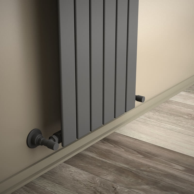 Type 10V Decorative Radiator 400x440 Anthracite - 1