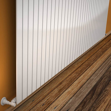 Type 10V Decorative Radiator 600x2512 White 