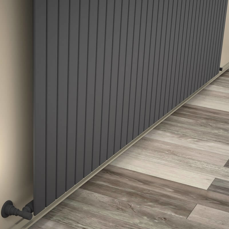 Type 10V Decorative Radiator 900x2586 Anthracite 