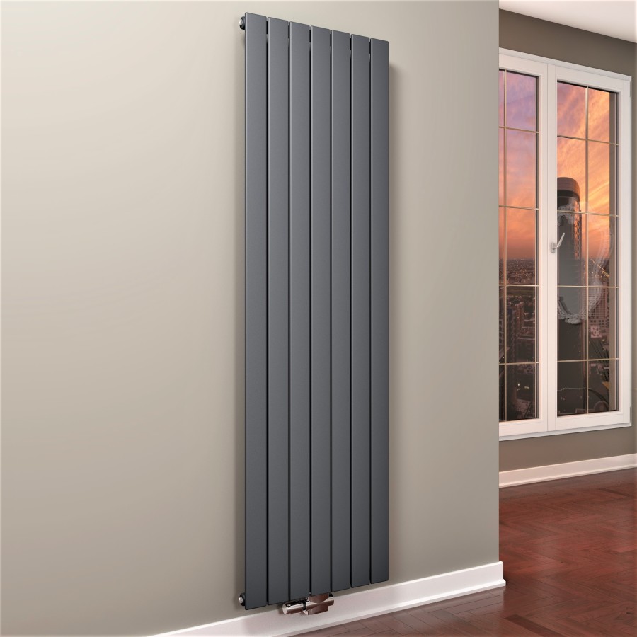 Type 10V Radiateur Décoratif 1800x514 Anthracite (Vertical Radiator) - 5
